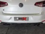 Bull-X exhaust tips Y-Style Typ 14 Carbon oval offset 2x225x70 mm