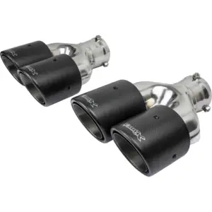 Bull-X Y-Style Type 19 Carbon offset exhaust tips, 4 × 101 mm
