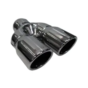 Bull-X Y-Style Type 10 straight-rolled exhaust tips, 76 mm