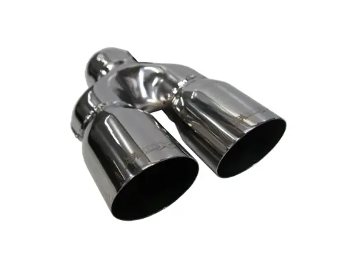 Bull-X Y-Style Typ 13 offset sharp exhaust tips, 76 mm