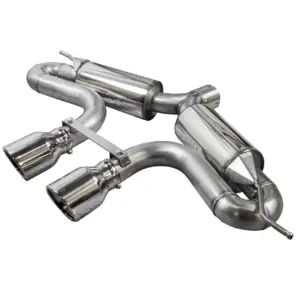 Bull-X 3" Y-Style R32 Look ECE exhaust system for Golf 5/6, Audi A3 8P (1K)