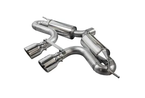 Bull-X 3" Y-Style R32 Look ECE exhaust system for Golf 5/6, Audi A3 8P (1K)