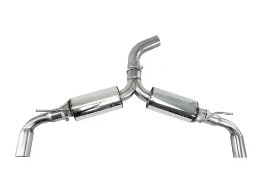 Bull-X 3" Y-Style ECE exhaust system for Golf 7 GTI, SEAT Leon 5F