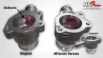 HG Motorsport komplet silikonskih cijevi za VAG 1.8–2.0 T(F)SI K04-064 (Golf 5/6 GTI, S3 8P)