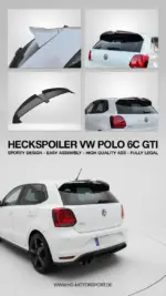 HG Motorsport – stražnji spojler za VW Polo V (6C) GTI
