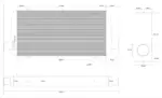 HF-Series univerzalni intercooler 540x230x76 mm