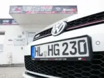 HG Motorsport 52 cm number plate holder
