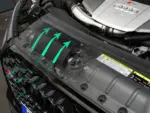 HG Motorsport HF-Series air intake system with additional air guide plate for Audi A4–RS5 B9