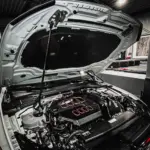 HG Motorsport exterior accessory – bonnet lift for VW Golf 8
