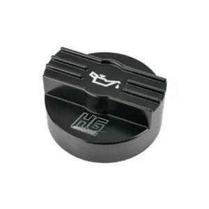 HG Motorsport engine part black oil filler cap cover for MQBevo (Golf 8)