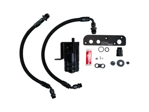 HG Motorsport oil catch can for VAG 2.0 T(F)SI transverse engines