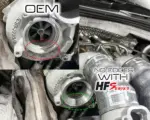 HG Motorsport turbo inlet / outlet pipes for Audi S6/RS6, S7/RS7 C7 4.0 TFSI