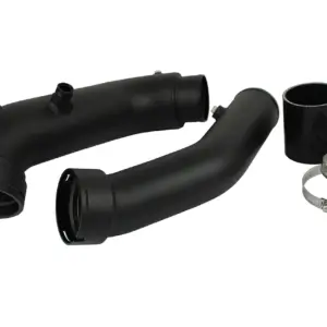 HG Motorsport charge pipe for BMW N55B30 M135i–M2, 76 mm