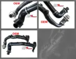 HG Motorsport Turbo Outlet boost pipe to intercooler for VAG 1.8–2.0 TSI EA888 Gen.3