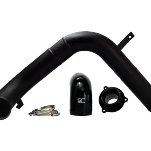 HG Motorsport intercooler komplet Turbo Outlet 60 mm za 1.8 T(F)SI E6