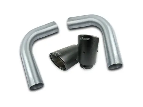 HG Motorsport ispušni nastavci za Bull-X 63,5 mm, Seat Leon 5F, Golf 6/7 GTI