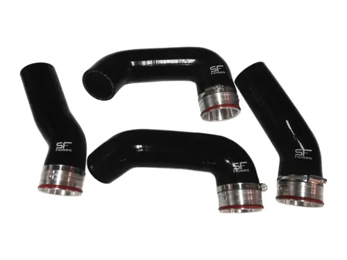 HG Motorsport boost pipes for Porsche 997.1 Turbo 3.6, 480 PS
