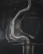 Bull-X VAG02 76 mm centre silencer replacement pipe for VAG 1K/MQB