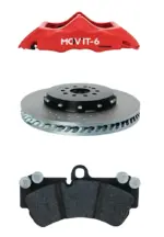Movit 370 x 35 mm 6-piston brake kit for VW Golf VII GTI/R/GTD