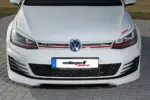Oettinger front spoiler + splitter for Golf 7 GTI/GTD/R