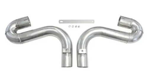 Bull-X VAG02 exhaust tips, central R32 Look for VW Golf 5/6