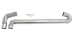 Bull-X VAG02 left exhaust tip bend set for VW Golf 7 GTI, Seat Leon 5F