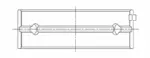 ACL Race main bearings for Mitsubishi 4G63 / 4G64 / 4G69