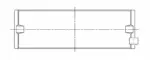 ACL Race main bearings for Mitsubishi 4B11