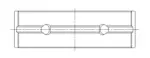 ACL Race main bearings for Nissan MR16DDT