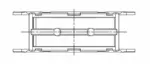ACL Race main bearings for Ford Cosworth YB / L3-VDT