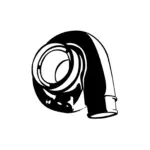 Garrett Compressor Housing GT2871R - High Flow 100mm / 63,5mm