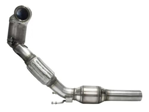 HJS downpipe with ECE approval for VW Golf VII, Škoda Octavia III and other vehicles