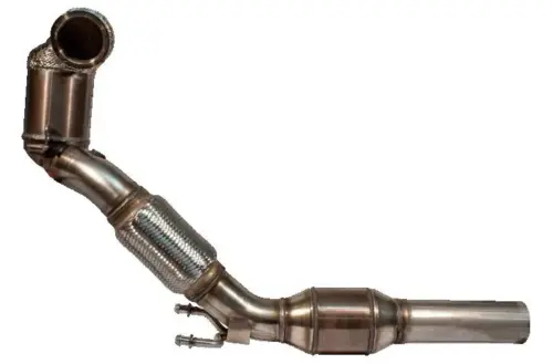 HJS downpipe 76 mm for VW Polo VI (without OPF)