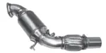 HJS downpipe 63.5 mm for BMW 1 F20/F21, BMW 3 F30/F31/F34 and other vehicles