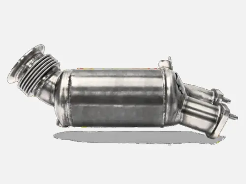 HJS downpipe 76 mm for BMW 1 E81/E82/E87, BMW 3 E90/E91/E92 and other vehicles