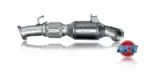 HJS downpipe 70 mm for Ford Focus III