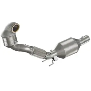 HJS downpipe with ECE approval for VW Golf VII, Audi A3 8V and other vehicles (Euro 6d-temp)