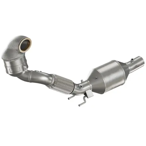 HJS downpipe with ECE approval for VW Golf VII, Audi A3 8V and other vehicles (Euro 6d-temp)