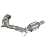 HJS downpipe with ECE approval for VW Golf VIII, Cupra Formentor I and other vehicles (Euro 6d-temp, with OPF)