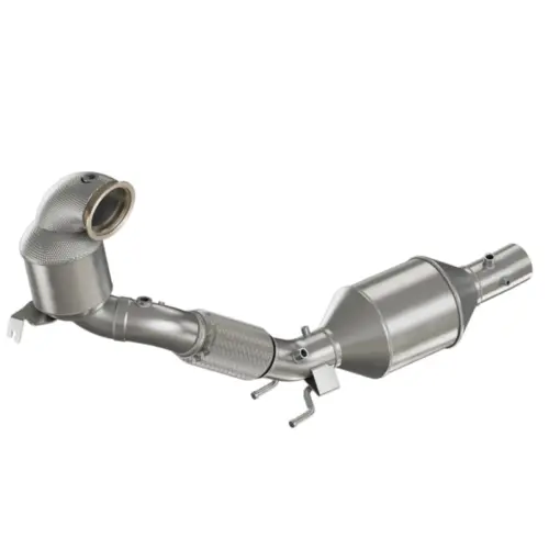 HJS downpipe with ECE approval for VW Golf VIII, Cupra Formentor I and other vehicles (Euro 6d-temp, with OPF)