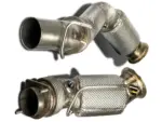 HJS downpipe with ECE approval for BMW 1 F20/F21, BMW 2 F22/F23/F45 and other vehicles (Euro 6d-temp, with OPF)
