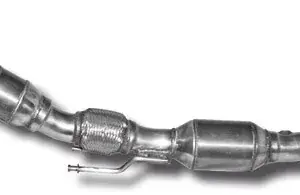 HJS downpipe 70 mm for VW CC I, VW EOS I and other vehicles