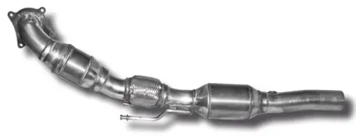 HJS downpipe 70 mm for VW CC I, VW EOS I and other vehicles