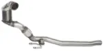 HJS downpipe 76 mm za VW Arteon I, VW Golf VII i druga vozila (bez OPF)