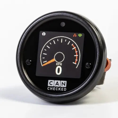 CANchecked MFD15 GEN 2 universal display 52 mm