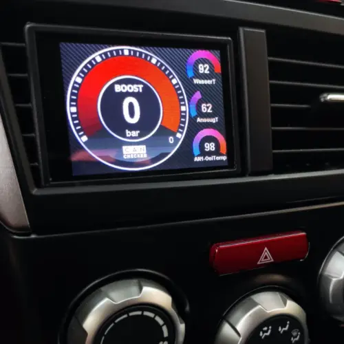 CANchecked MFD32 GEN 2 display 3.2" for Subaru Impreza incl. WRX STI 2007-2013