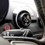 CANchecked 52 mm bezel for MFD15 – CANchecked OBD 2 MFD15 with adapter ring Audi A1/S1
