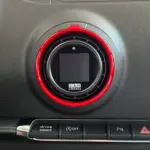 CANchecked 52 mm bezel for MFD15 GEN 2 – with OBD2 with adapter ring Audi A3 8V