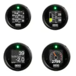 CANchecked 52 mm bezel for MFD15 GEN 2 – with OBD2 with adapter ring Fiat Abarth 595